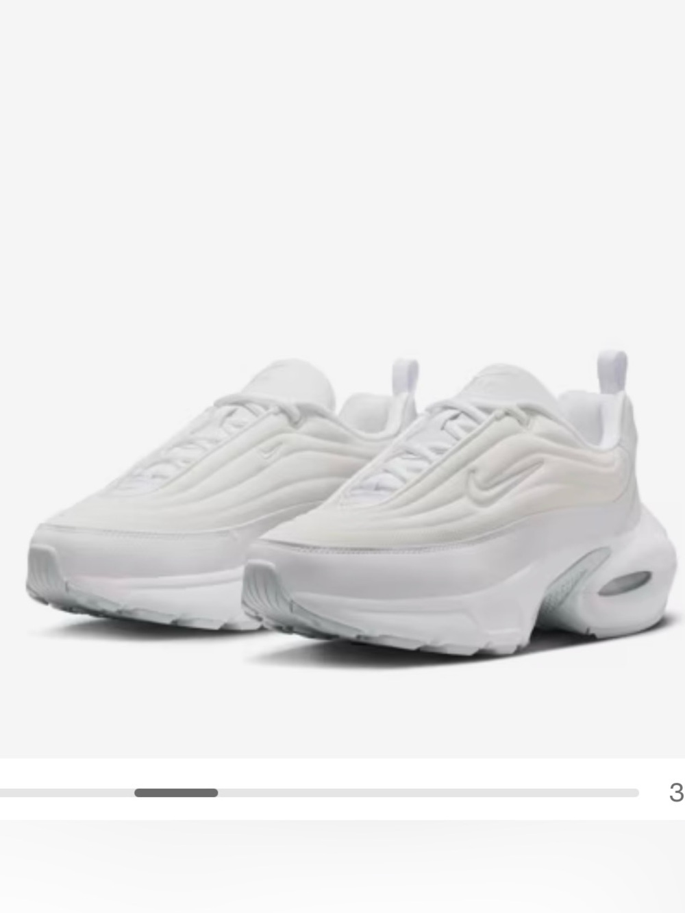 Nike Air Max Portal White Platinum women’s 10 walking HF3053-100 chunky y2k